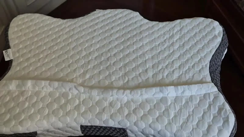foto de Travesseiro Cervical Ortopedico Anti Ronco Ergonômico Nasa