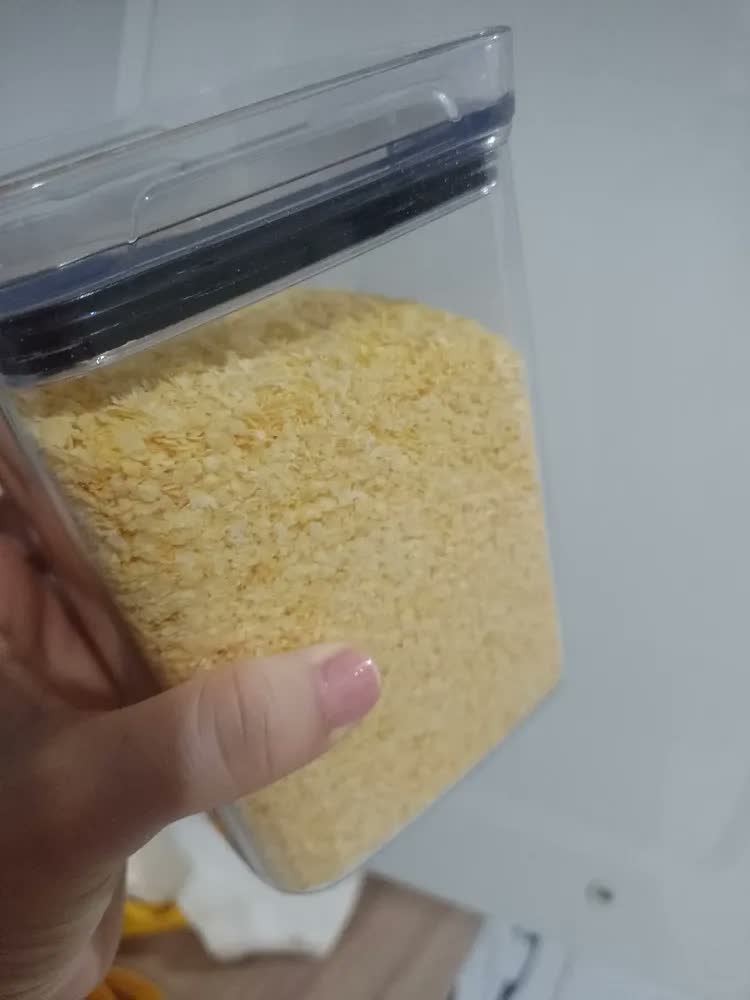foto de Kit 6 Potes Herméticos Quadrados (4 De 1l E 2 De 2,2l)