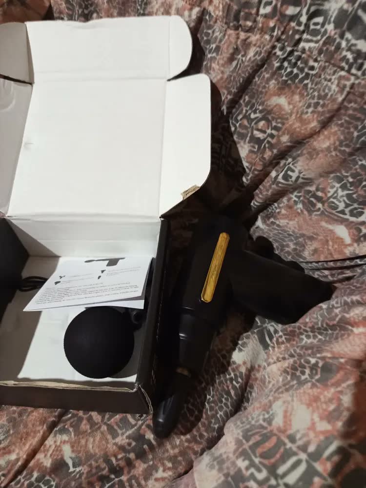 foto de Massageador Muscular Profissional Elétrico Portátil Pistola Aparelho Fisioterapia Redfin vlx
