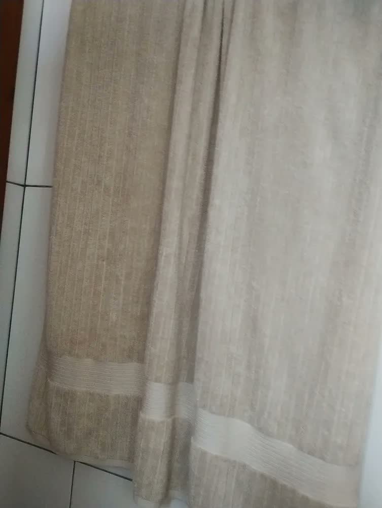 foto de Jogo De Toalhas Buddemeyer 5 Pçs Penteado Banho Canelada Cor Azul Lisa