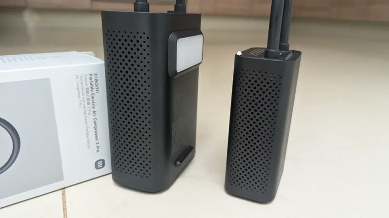 foto de Compressor De Ar Elétrico Portátil Xiaomi 2 Pro Preto Preto
