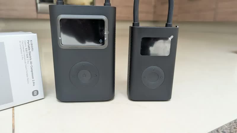 foto de Compressor De Ar Elétrico Portátil Xiaomi 2 Pro Preto Preto