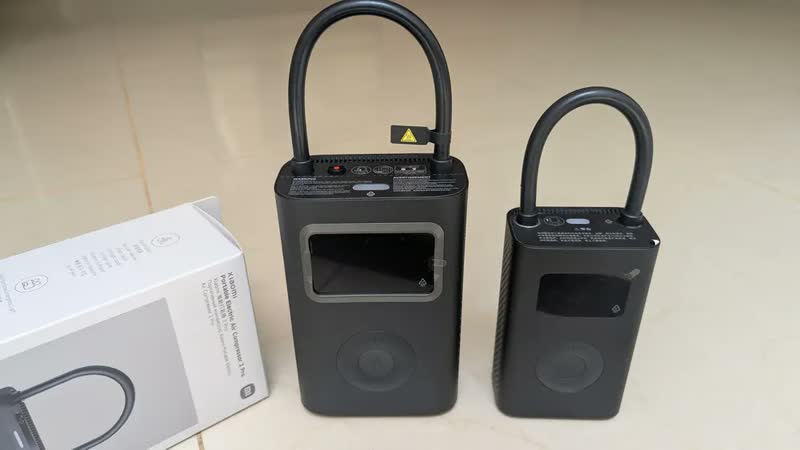 foto de Compressor De Ar Elétrico Portátil Xiaomi 2 Pro Preto Preto