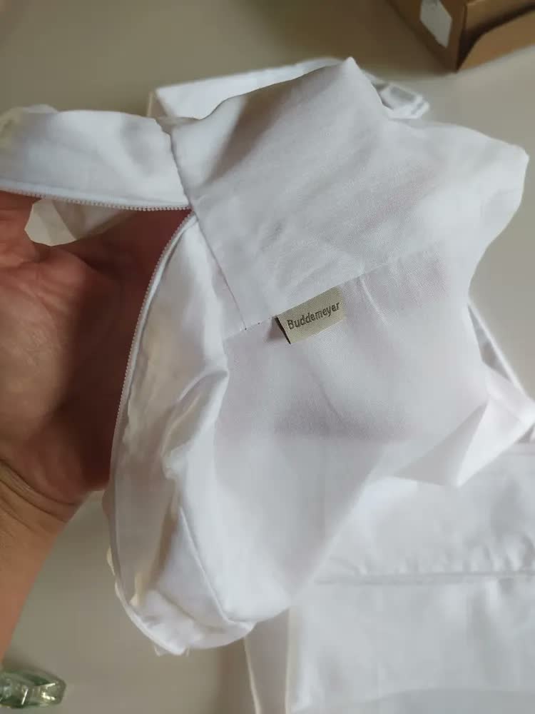 foto de Jogo De Cama Queen Buddemeyer Cotton Essential Cor Branco