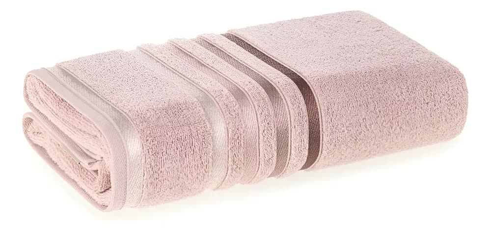 Toalha De Banho Lumina Rosé/rosa Karsten Cor U