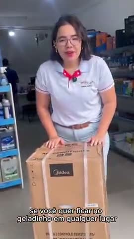 vídeo do produto