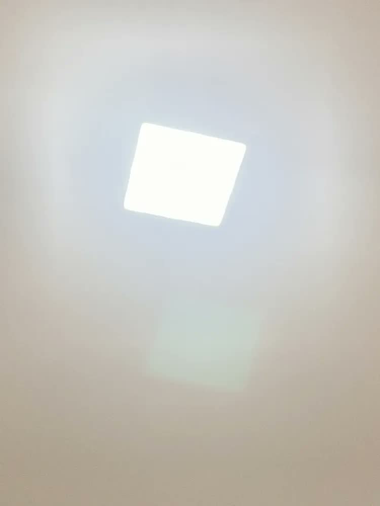 foto de Kit 5 Painel Plafon Led Sobrepor Quadrado 18w Branco Frio