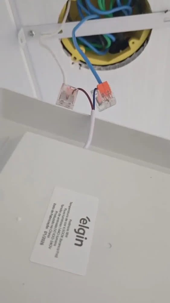 foto de Kit 5 Painel Plafon Led Sobrepor Quadrado 18w Branco Frio