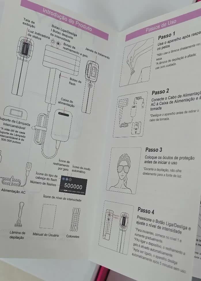 foto de Mlay Depilador Laser Ipl Sistema Profissional T14 Padrão