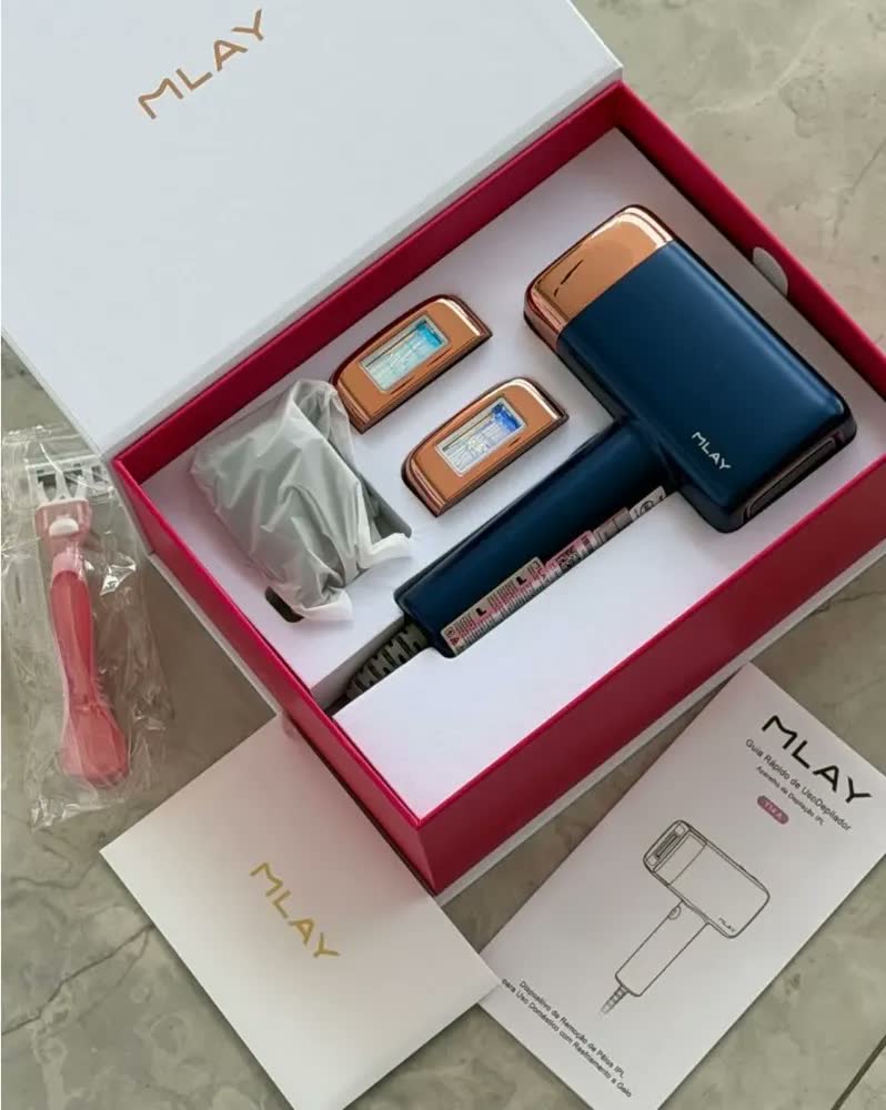 foto de Depilador A Laser Ipl Maquina De Depilação Mlay T14 Família