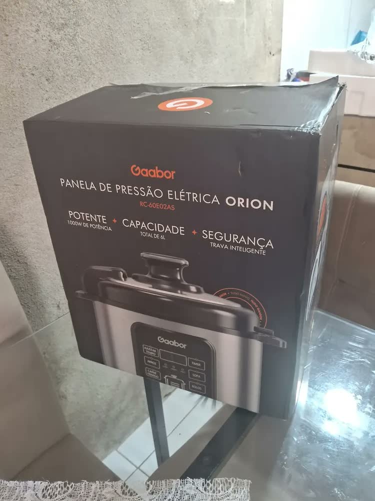 foto de Gaabor Panela Elétrica 6l 1000w 8 Funções Antiaderente Azul