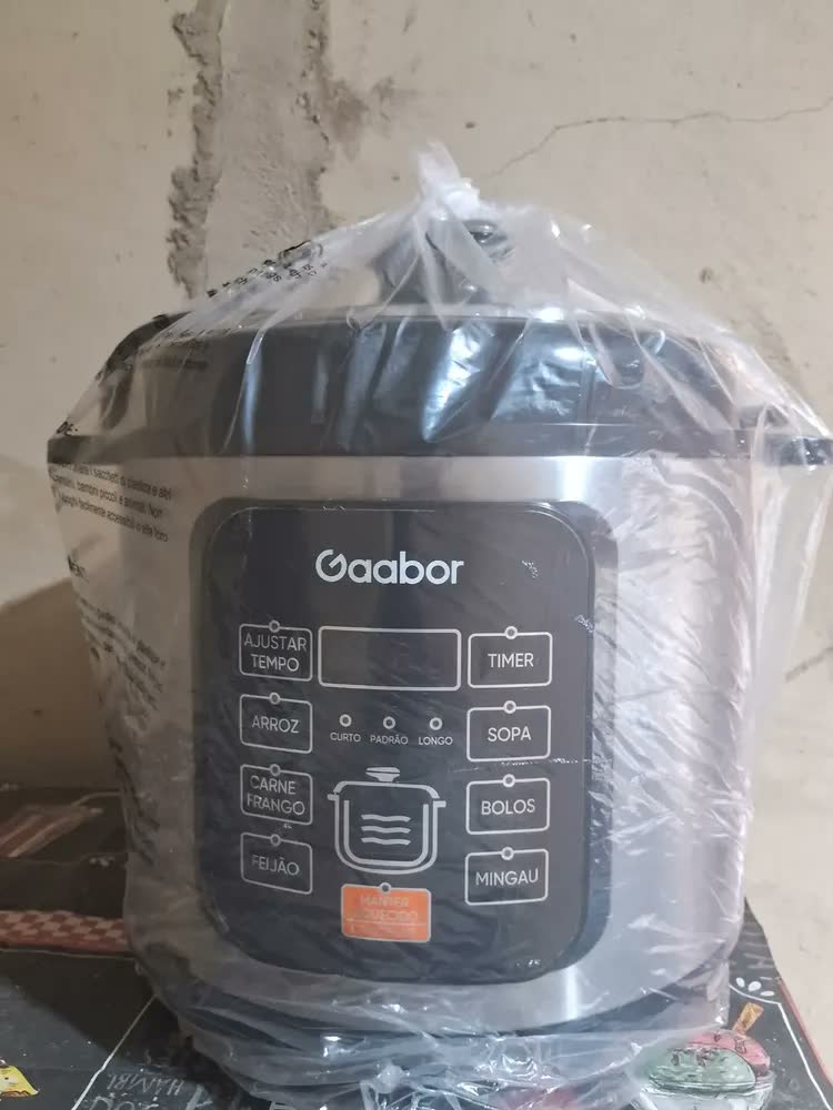 foto de Gaabor Panela Elétrica 6l 1000w 8 Funções Antiaderente Azul