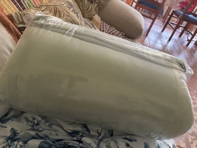 foto de Edredom Casal Cobertor Malha 100% Algodão Dupla Face C/ Viés Liso Fio Penteado 30/1 Camaria Cinza