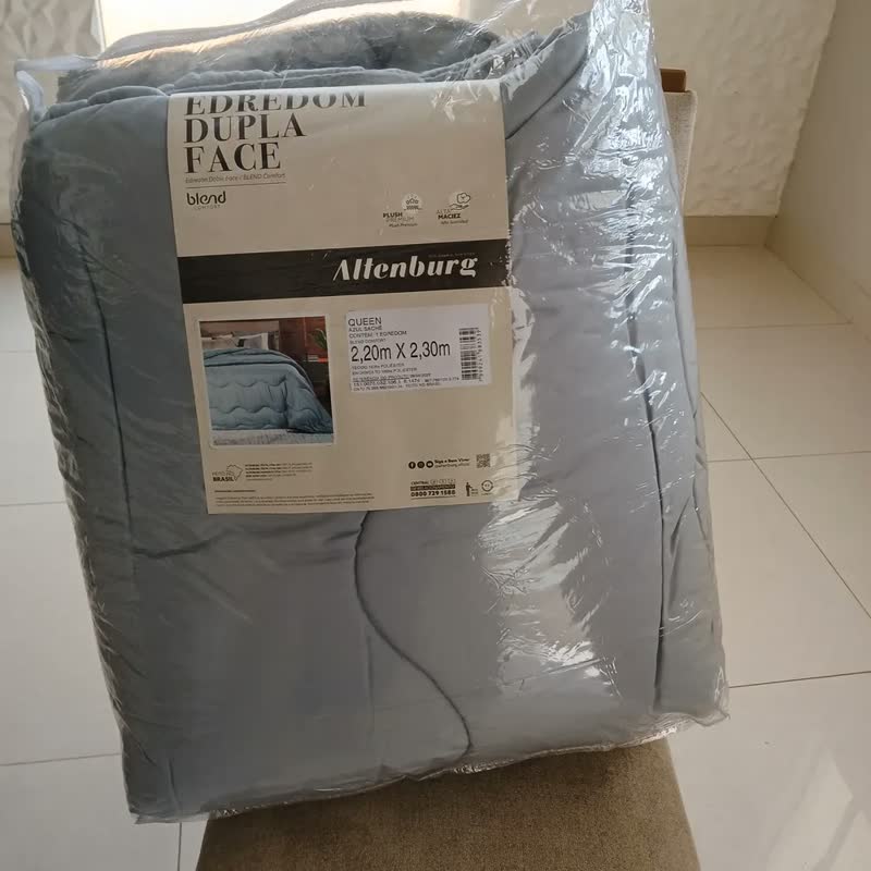 foto de Coberdrom Edredom Grosso Dupla Face Blend Comforto Casal Altenburg