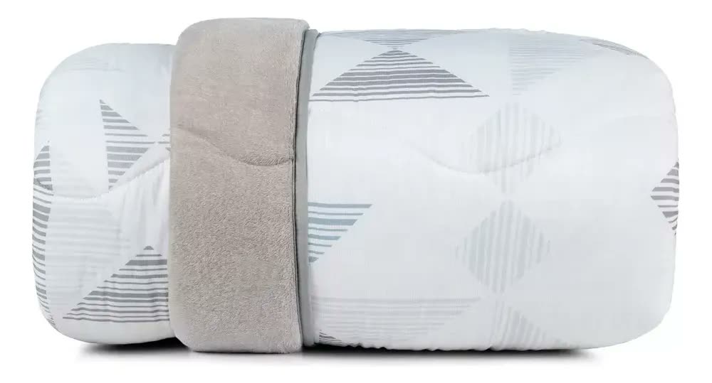 Coberdrom Edredom Grosso Dupla Face Blend Comforto Casal Altenburg