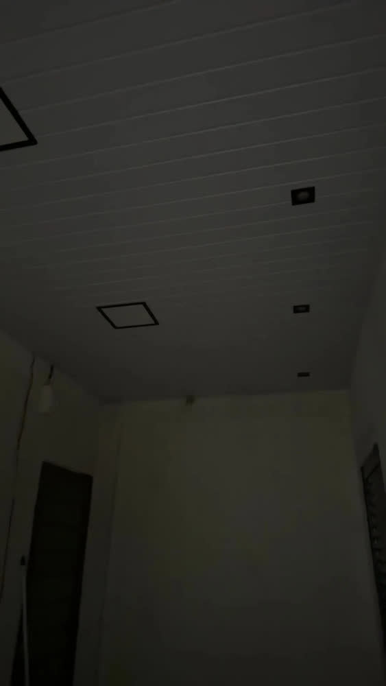 foto de Kit 10 Spot LED Embutir Quadrado MGC 5W Preto Luz Branco Frio 6500K