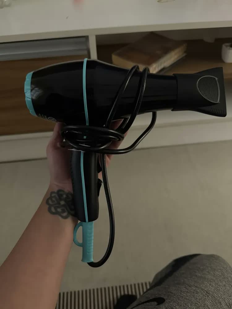 foto de Secador Cabelo 2000w Taiff Profissional Style Preto Potente