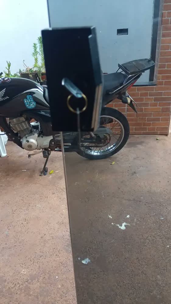 foto de Fechadura Para Porta De Vidro Cor Preto