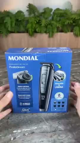 vídeo do produto