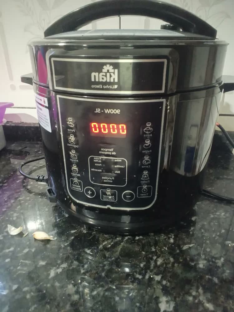 foto de Panela De Pressão Elétrica 5 Litros Kian Ppe-101 Cor Inox