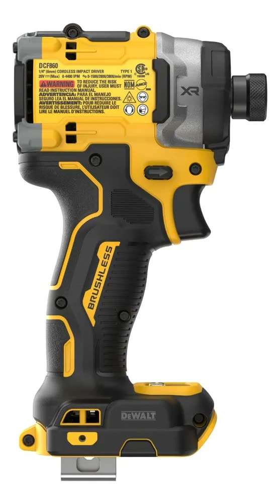 Driver de impacto 1/4 sem fio Dewalt DCF860b
