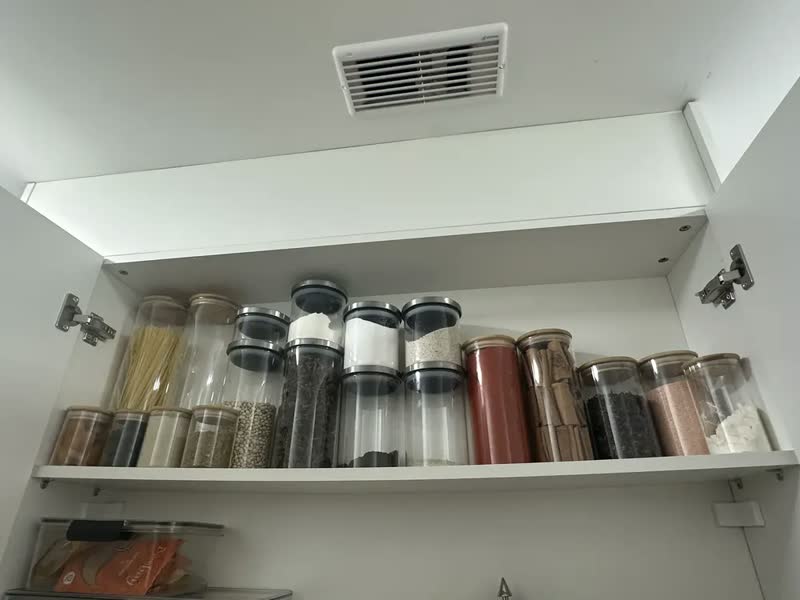 foto de Kit 6 Potes Porta Temperos Vidro Borossilicato Hermético Tampa Bambu Organizador Cozinha 200 ml Seiri