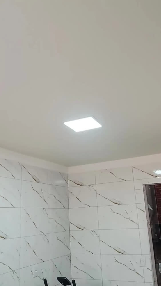 foto de Painel Plafon Led 24w Quadrado Embutir Branco Frio 29x29