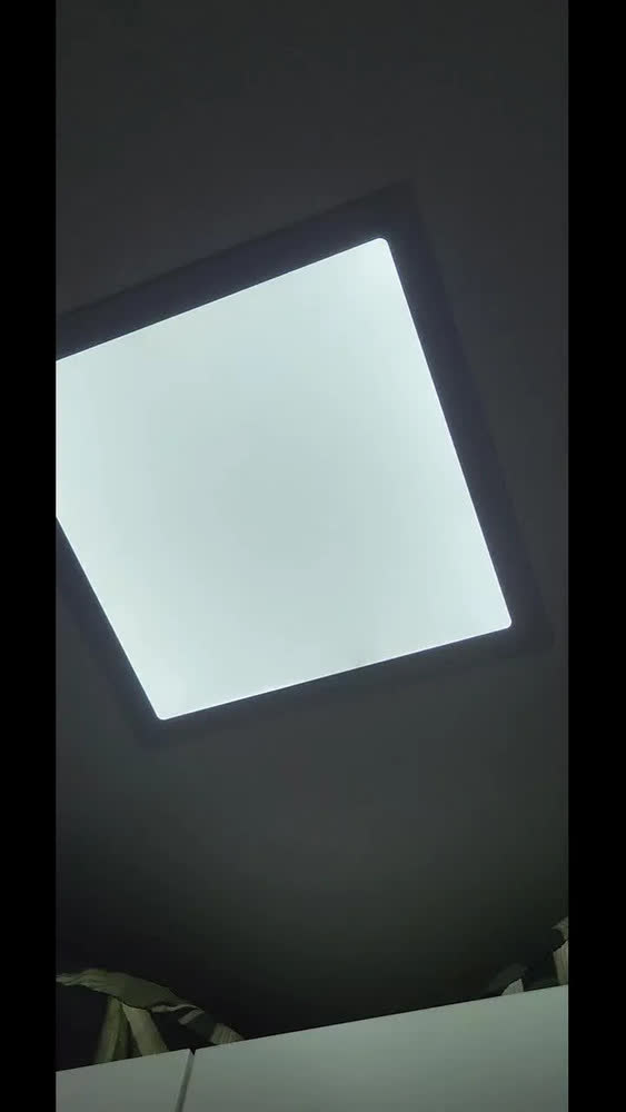 foto de Painel Plafon Led 24w Quadrado Embutir Branco Frio 29x29