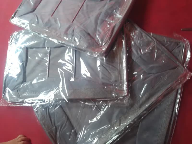 foto de Kit 4 Cesto Caixa Organizadora Dobrável Guarda Roupa Grande