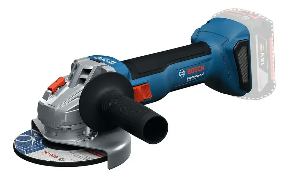 Esmerilhadeira angular Bosch Gws-15 P sem bateria, cor azul