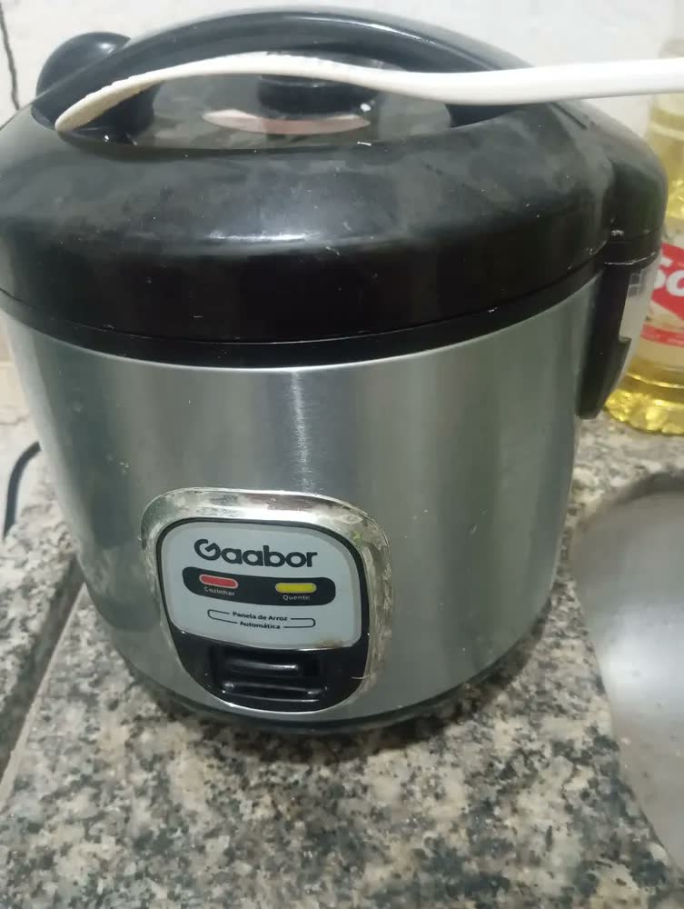 foto de Gaabor Panela Elétrica De Arroz 1,8l Antiaderente 400w Cor Inox