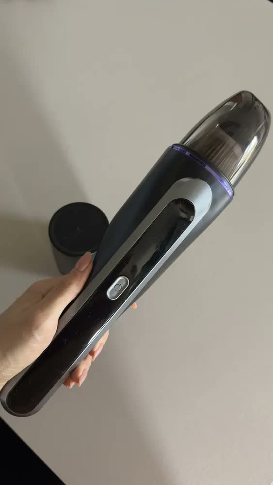 foto de Aspirador Portátil Sem Fio para Carro Drecell de 80W com Motor sem Escova e Filtro HEPA