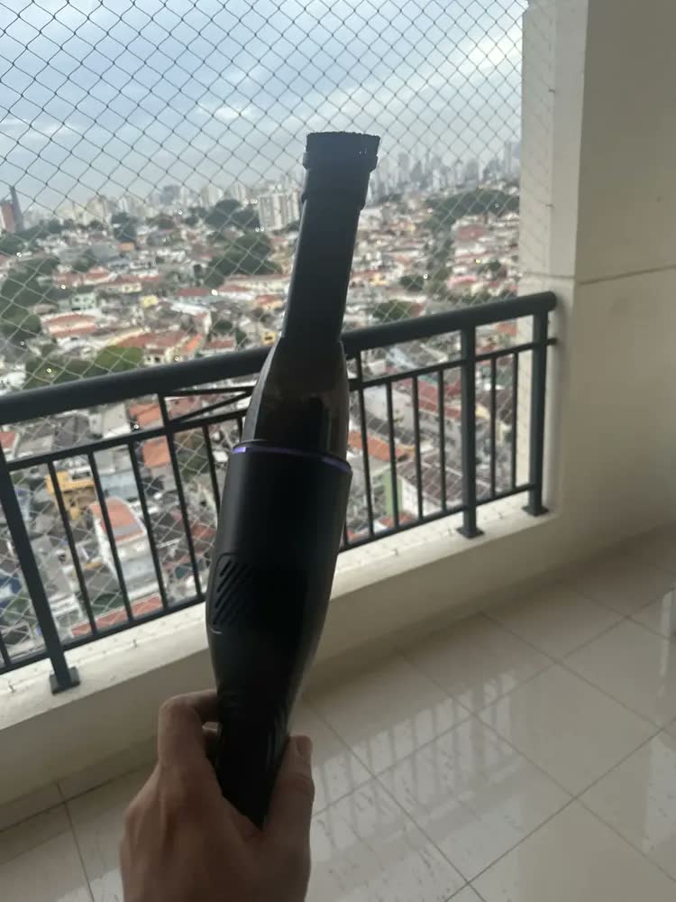 foto de Aspirador Portátil Sem Fio para Carro Drecell de 80W com Motor sem Escova e Filtro HEPA