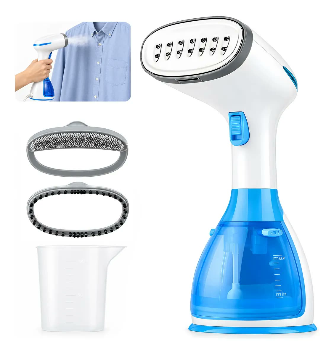 Vaporizador De Roupas Portátil Passadeira Vapor Quente Ferro
