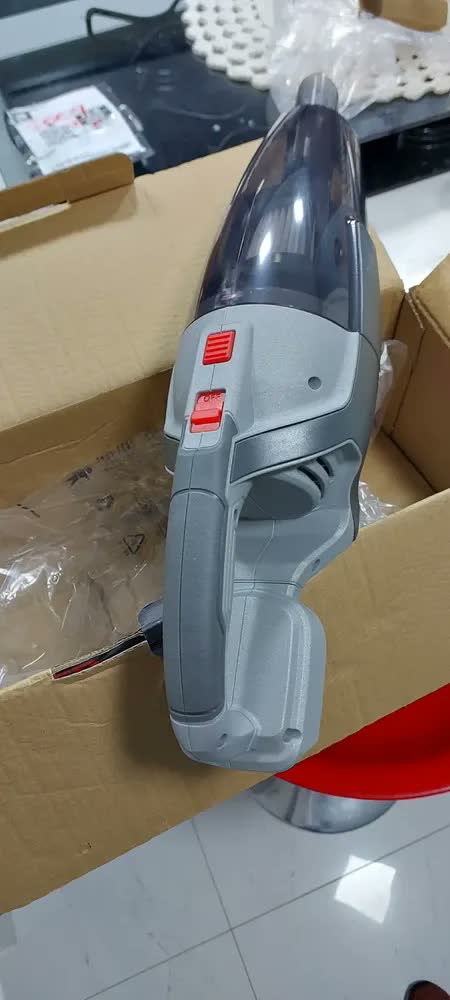 foto de Aspirador De Pó Sem Fio Portátil Super Tork 110w De Mão 2em1 Bateria 20 Cinza