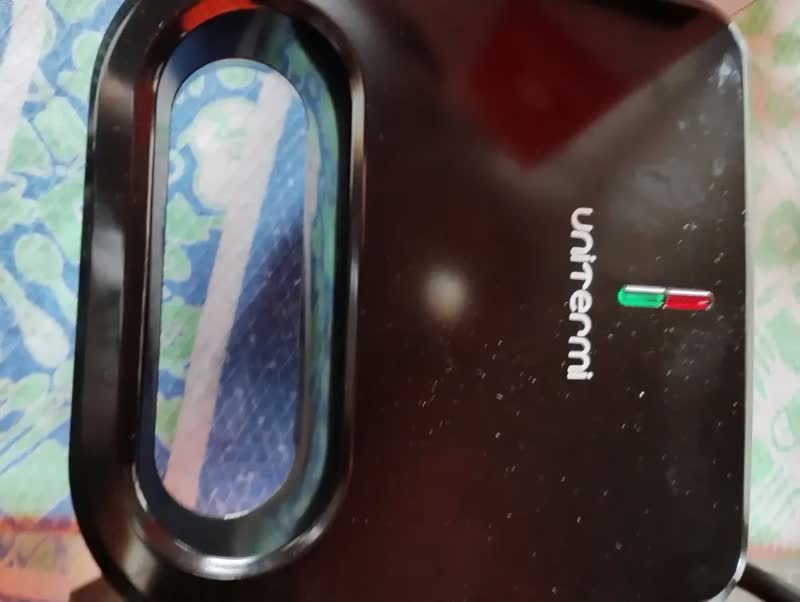foto de Grill Sanduicheira Preta 750w Aço Inoxidável Unitermi