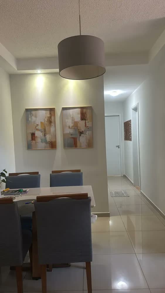 foto de Quadro Com Moldura Sala Duo 50x70 Filete Blocos Bege E Azul