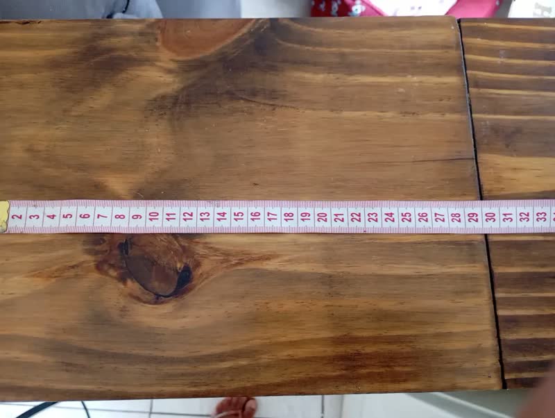 foto de 1 Prateleira Pinus Reta Painel Grossa Rustica 160x29 Cor Imbuia
