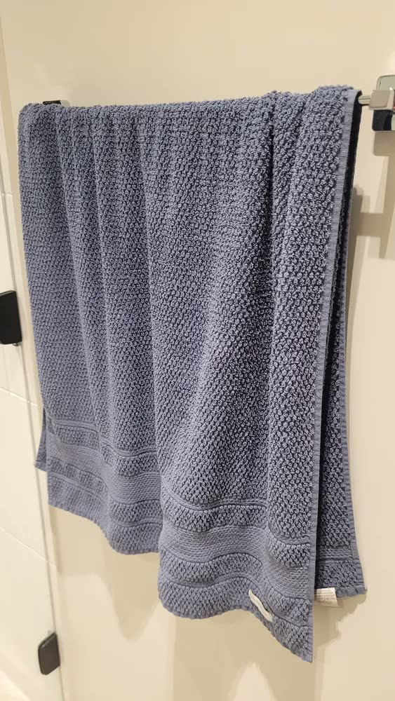 foto de Jogo De Toalhas Buddemeyer Bella Extra Soft Banho 4 Peças Azul Claro/azul Marinho