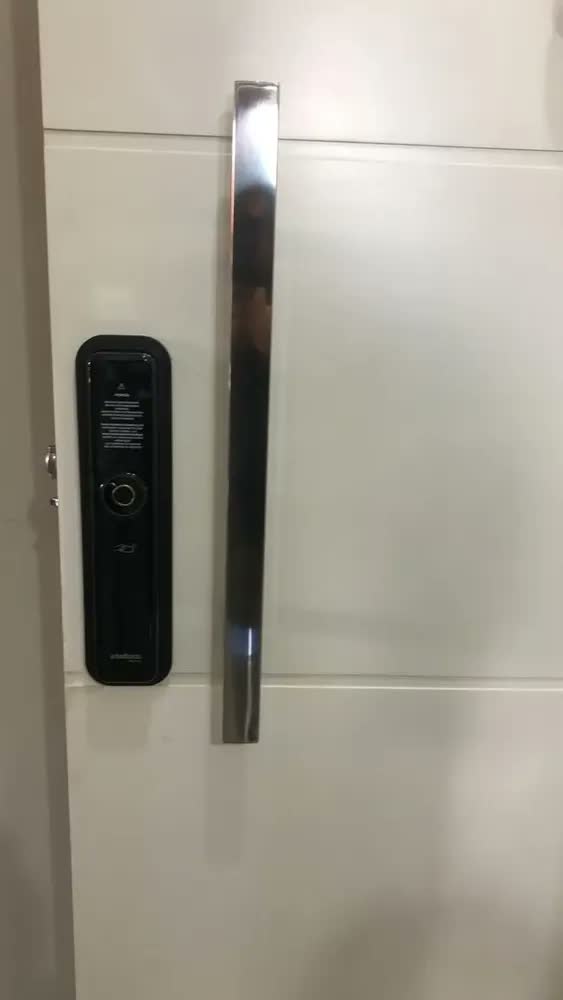 foto de Fechadura Smart De Embutir Intelbras IFR 7001 cor preto sem maçaneta