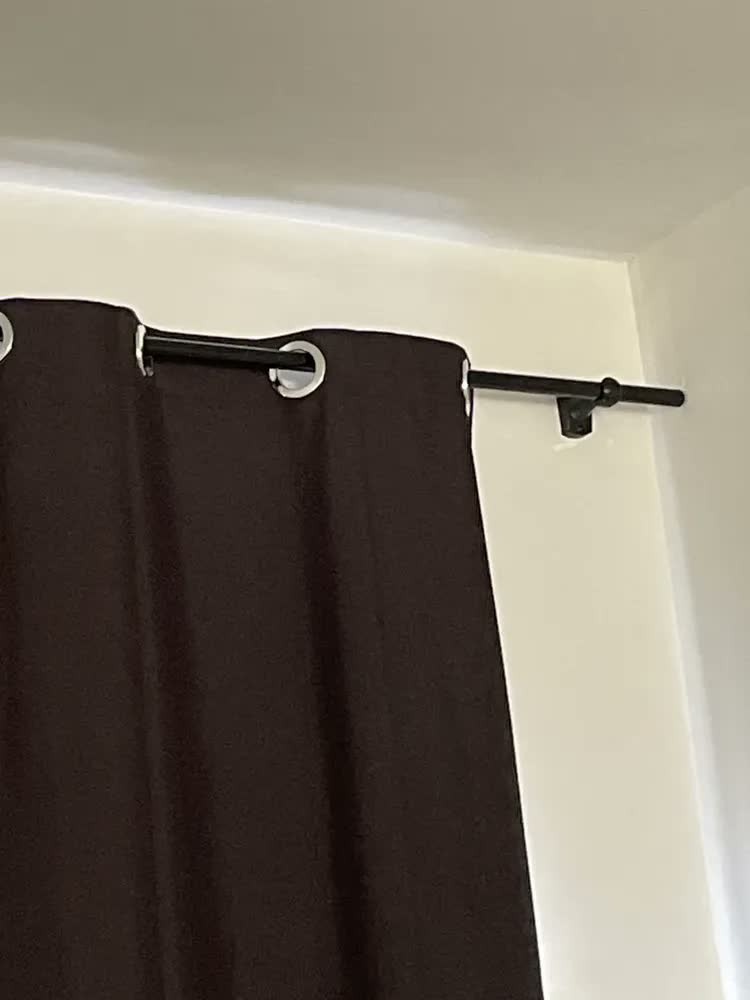 foto de Cortina Blackout 100% Em Tecido + Pvc 3,00m X 2,70m Palha