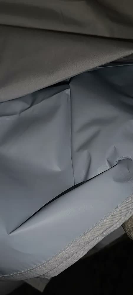 foto de Cortina Blackout 100% Em Tecido + Pvc 3,00m X 2,70m Cinza