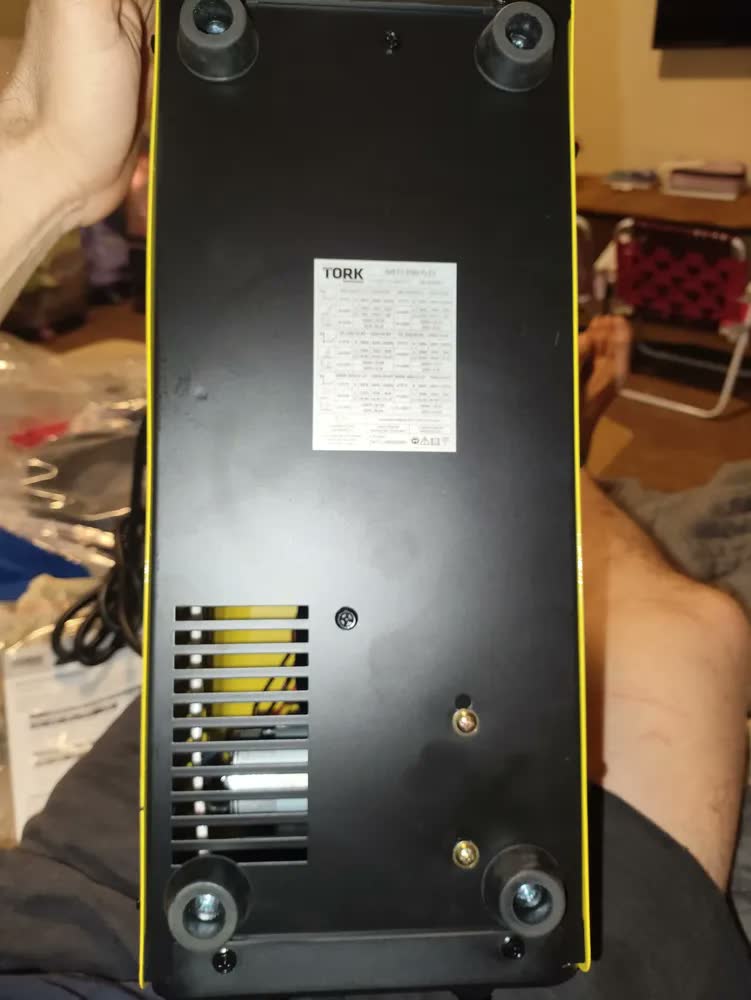 foto de Maquina Solda Super Tork KAB PROFISSIONAL Inversora Mig Gás Flex 160a 5kg Cor Amarelo