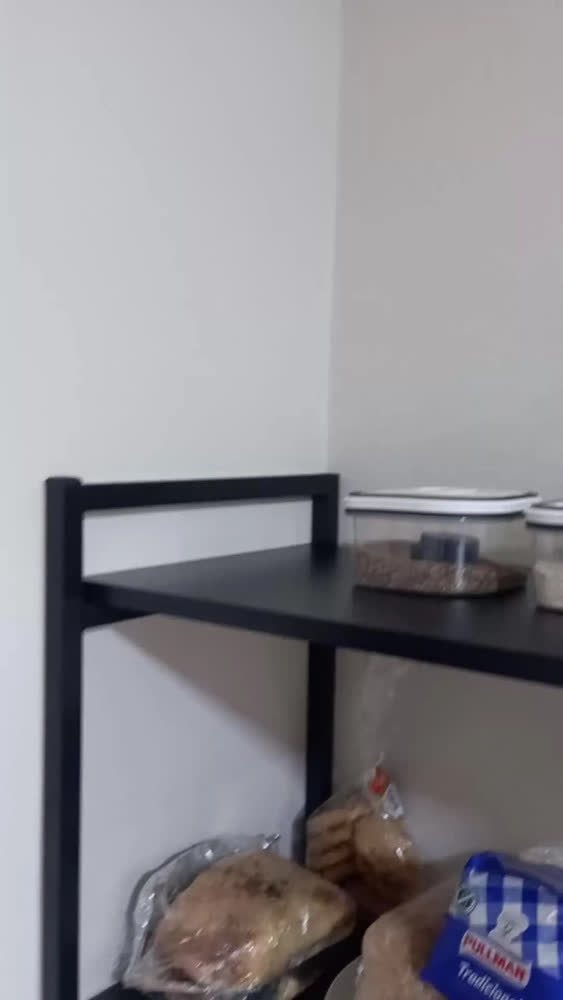 foto de Prateleira Parede Grande Multiuso Organizador Em Mdf E Metal