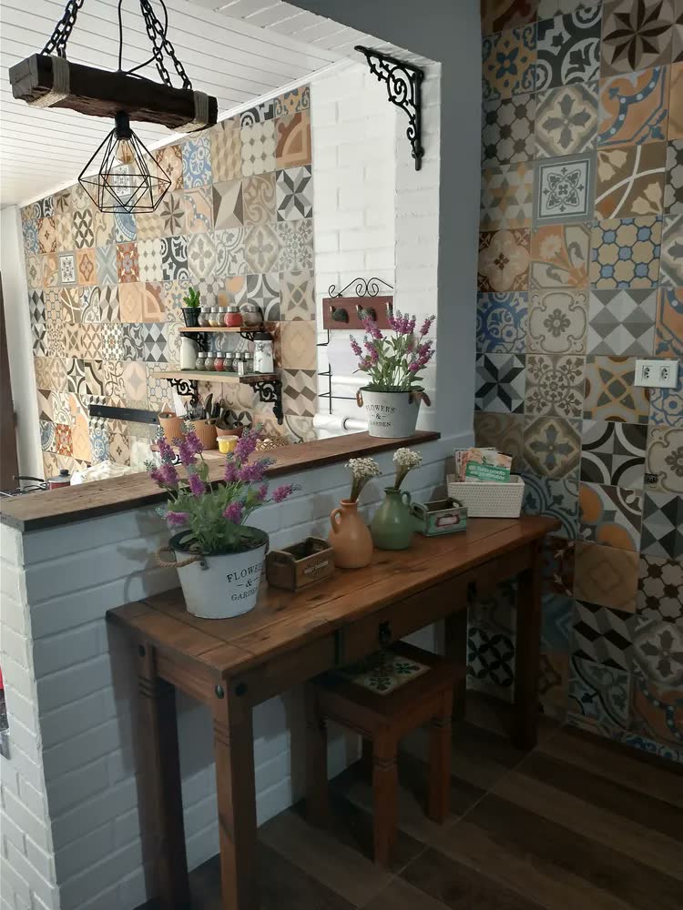 foto de Vaso Decorativo Jarro Boho Em Ceramica Enfeite Sala Mart