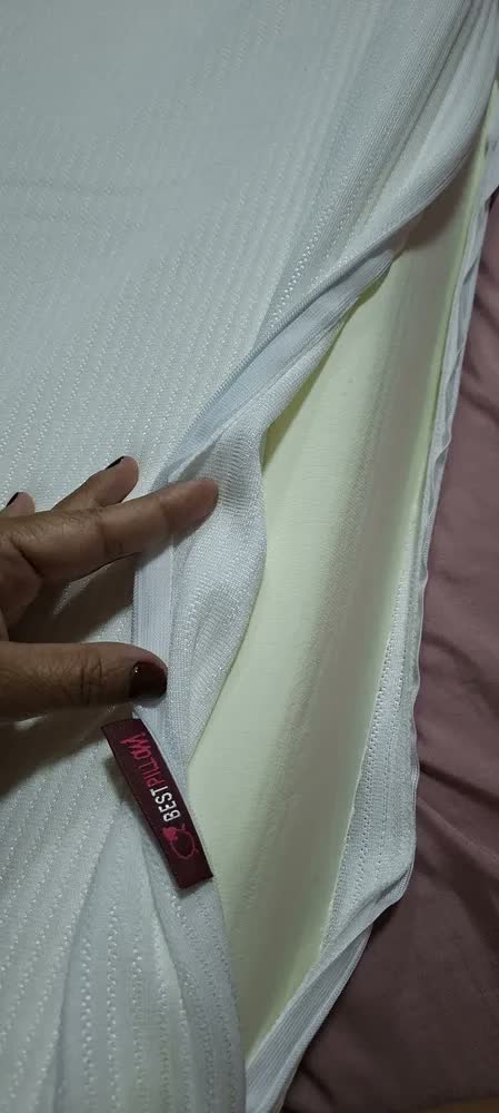 foto de Travesseiro Cervical Ortopédico Espuma Memória Best Pillow Hipoalergênico