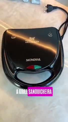 vídeo do produto
