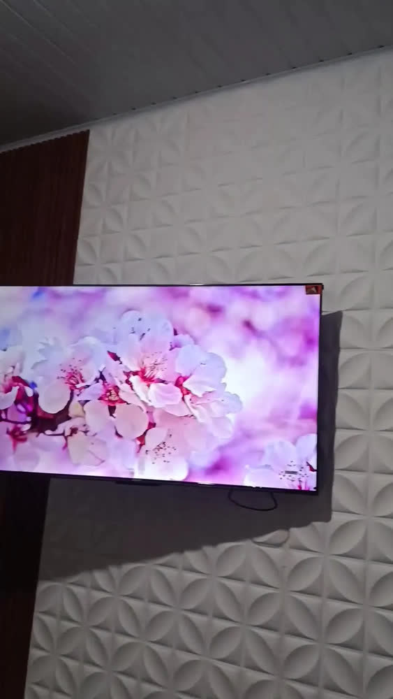 foto de Woopo Painel Ripado Wpc Para Parede 290x16cm 18mm Freijó