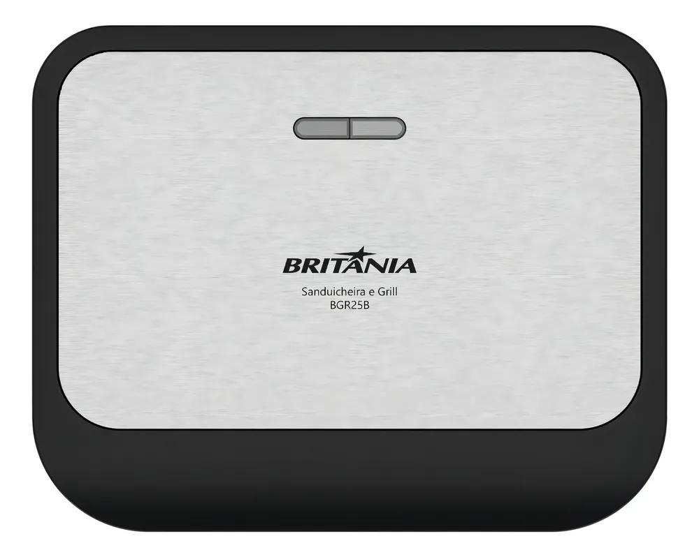 foto de Sanduicheira e Grill Britânia BGR25B 2 em 1 750W