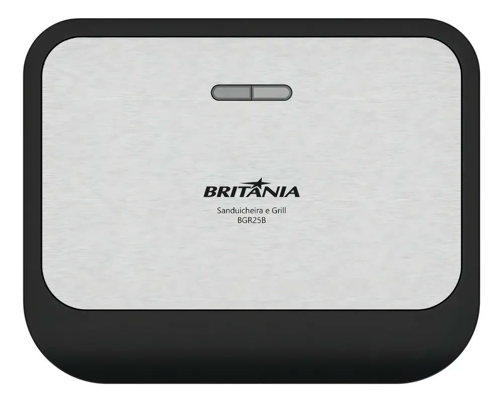 Sanduicheira e Grill Britânia BGR25B 2 em 1 750W